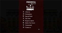Desktop Screenshot of phoeniciatravel.com